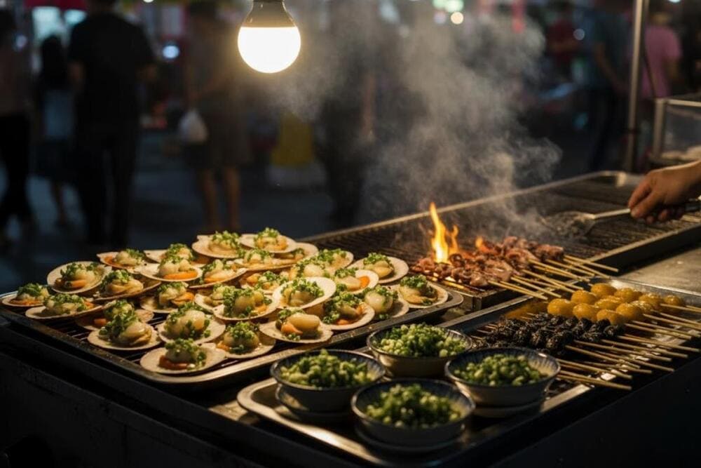 Thưởng thức hải sản tươi ngon tr&ecirc;n đảo Nam Du